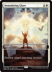 Immolating Glare (Oath of the Gatewatch Game Day) (Full-Art)