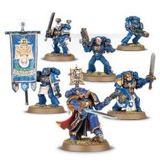 (48-17) Space Marine Command Squad
