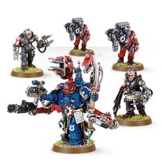 (48-41) Space Marine Techmarine & Servitors