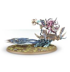 (97-20)  Herald of Tzeentch on Burning Chariot / Burning Chariot of Tzeentch