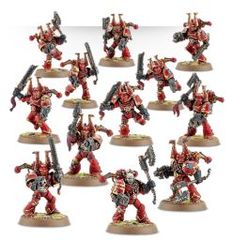 (43-10) Chaos Space Marines Khorne Berzerkers