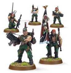 (42-10) Imperial Guard Catachan Command Squad