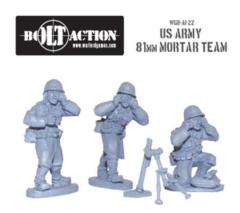 US Army 60mm mortar team