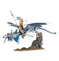 (87-11) High Elf Lord on Dragon