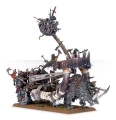 (95-16) Ogor Mawtribes Grot Scraplauncher / Ironblaster