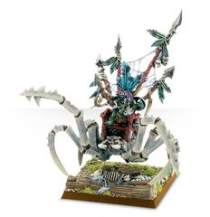 Grot Big Boss on Gigantic Spider