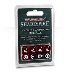 Warhammer Underworlds: Shadespire - Khorne Bloodbound Dice Pack