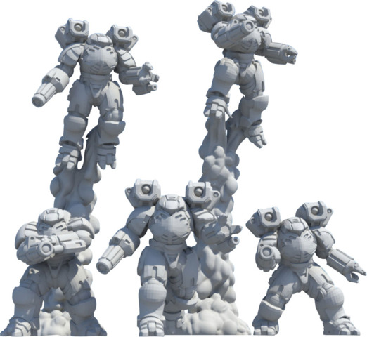 CAT35739 BattleTech: Miniature Force Pack - Elemental Star