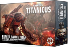 (400-23)  Adeptus Titanicus: Reaver Battle Titan with Melta Cannon & Chainfist