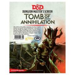 WOC73708 Dungeons and Dragons RPG: Tomb of Annihilation DM Screen