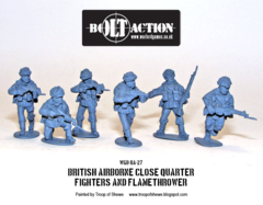 British: Airborne Close Quarter Fighters and Flamethrower