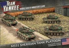 TUBX17 M551 Sheridan Tank Platoon