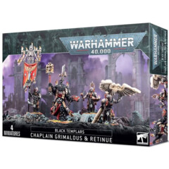 (55-44)  Black Templars - Grimaldus & Retinue