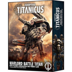 (400-22)  Adeptus Titanicus: Warlord Battle Titan with Plasma Annihilator & Power Claw