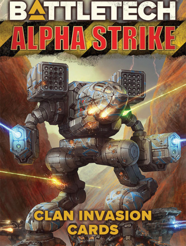 CAT35686 BattleTech: Alpha Strike Game Aids - Clan Invasion Cards
