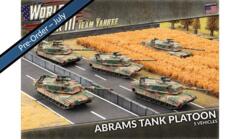 TUBX18 Abrams Tank Platoon (Plastic)