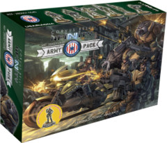 (280007) Ariadna: USAriadna Army Pack (10) BOX with FREE Dismounted Maverick Girl