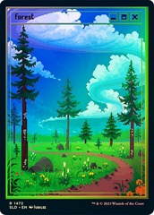 Forest (Secret Lair) (#1472) (Full Art) Foil