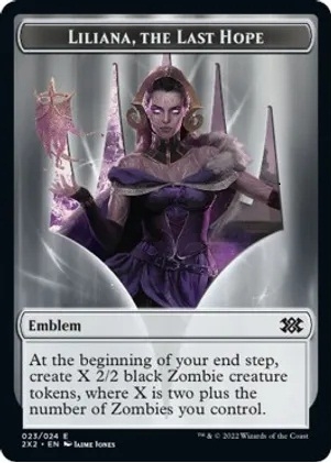 Liliana, the Last Hope Emblem - Foil