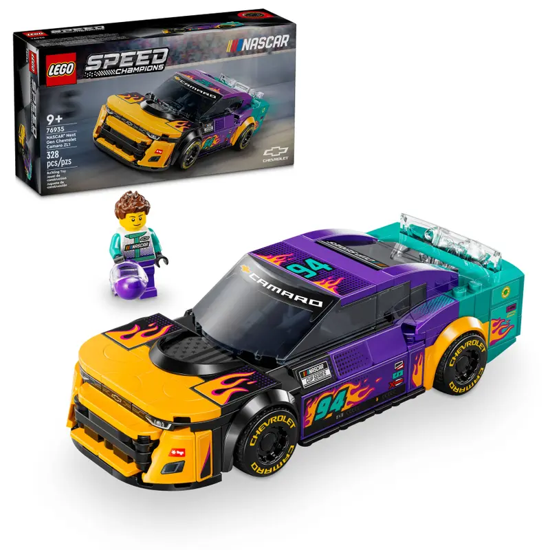 NASCAR® Next Gen Chevrolet Camaro ZL1 Lego 76935