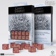 Game Of Thrones - Lannister - 10xD6 Dice Set