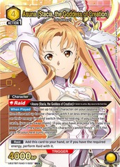 Asuna (Stacia, the Goddess of Creation) (022) (SR*) - UE07BT/SAO-1-022 - Super Rare 1-Star - Foil
