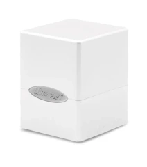 Ultra Pro - Deck Box 100+ Satin Cube - White