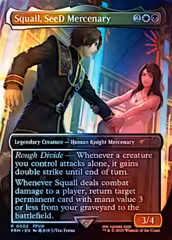 Squall, SeeD Mercenary - Foil - Borderless - Standard Showdown Final Fantasy - Promo