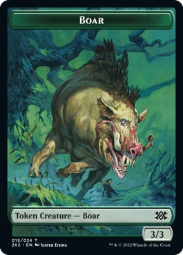 Boar Token - Foil