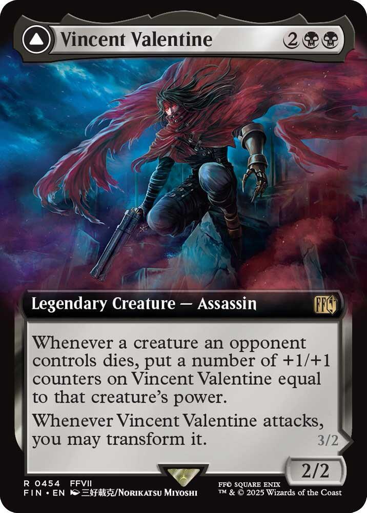 Vincent Valentine - Extended Art