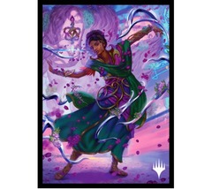 Magic: The Gathering - 2025 Multiplanar Race Set 100ct Deck Protector Sleeves Commander A