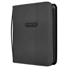 Evoretro - 9-POCKET TOPLOADER BINDER - BLACK (12 PAGES)