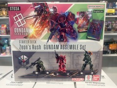 GUNDAM CG ST-03A GUNDAM ASSEMBLE/ZEON'S RUSH STARTER SET