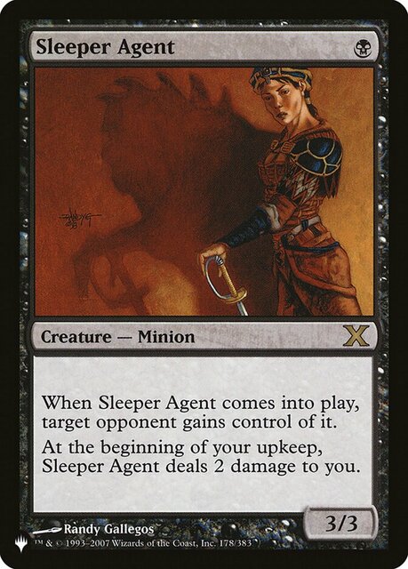 Sleeper Agent - 10th Edition