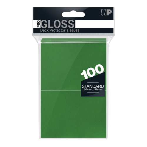 Ultra Pro PRO-Gloss - Green (100CT)