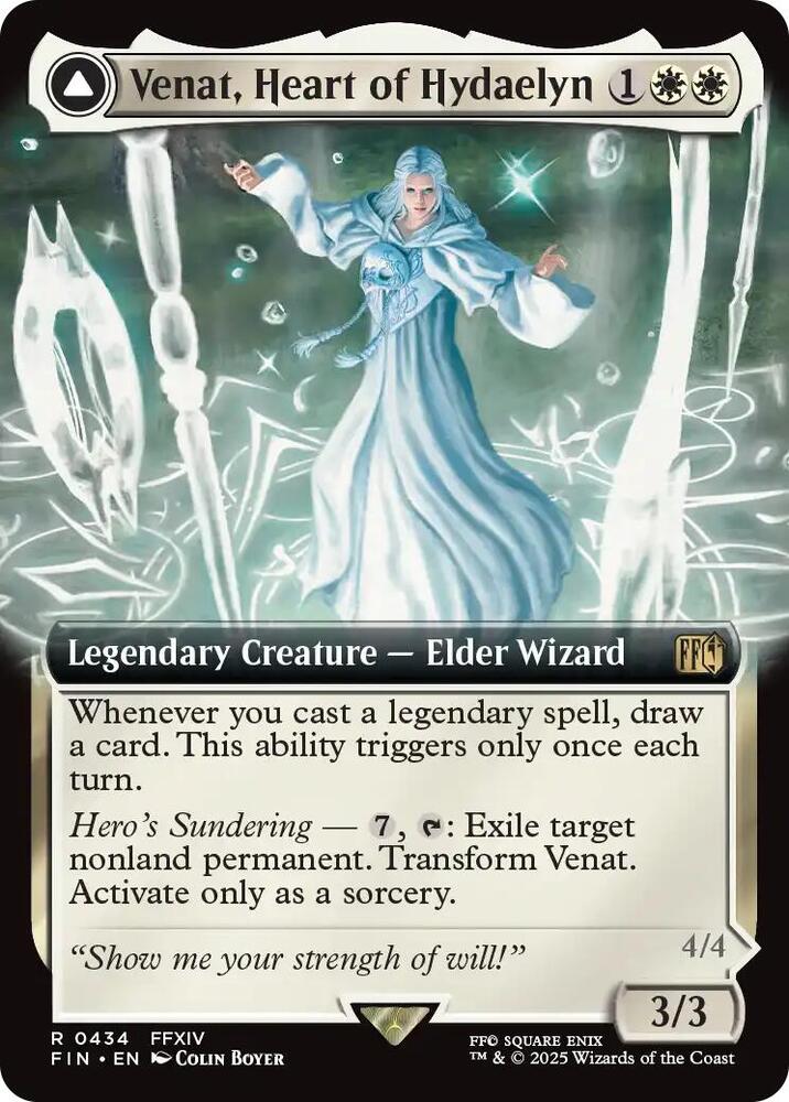 Venat, Heart of Hydaelyn - Foil - Extended Art