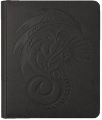 DRAGON SHIELD  -  18 POCKET PORTFOLIO - CARD CODEX ZIPSTER BINDER REGULAR -- IRON GREY