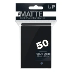 Ultra PRO Pro Matte sleeves / deck protectors Black (50)