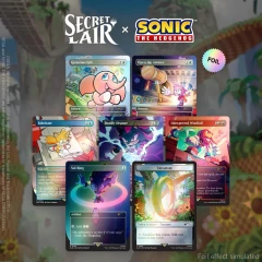 Magic The Gathering Secret Lair x Sonic The Hedgehog - Chasing Adventure - Rainbow Foil