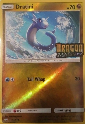 Dratini - 35/70 - Reverse Holo - Promo - SEALED