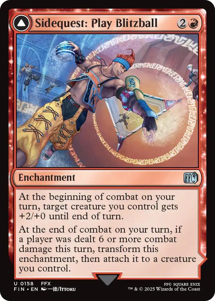 Sidequest: Play Blitzball - Foil