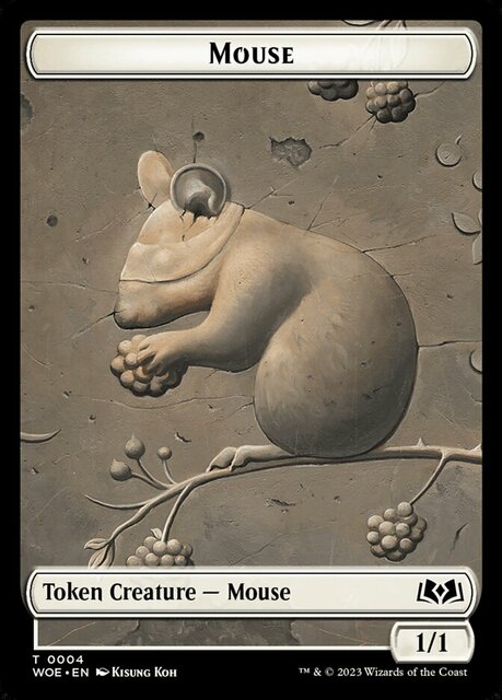 Mouse Token - Foil
