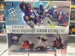 GUNDAM CG ST-01A GUNDAM ASSEMBLE/HEROIC BEGINNINGS STARTER SET