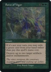 Force of Vigor - Foil Etched Retro Frame
