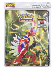 ULTRA PRO - BINDER 4 POCKET PORTFOLIO - POKEMON - SCARLET & VIOLET