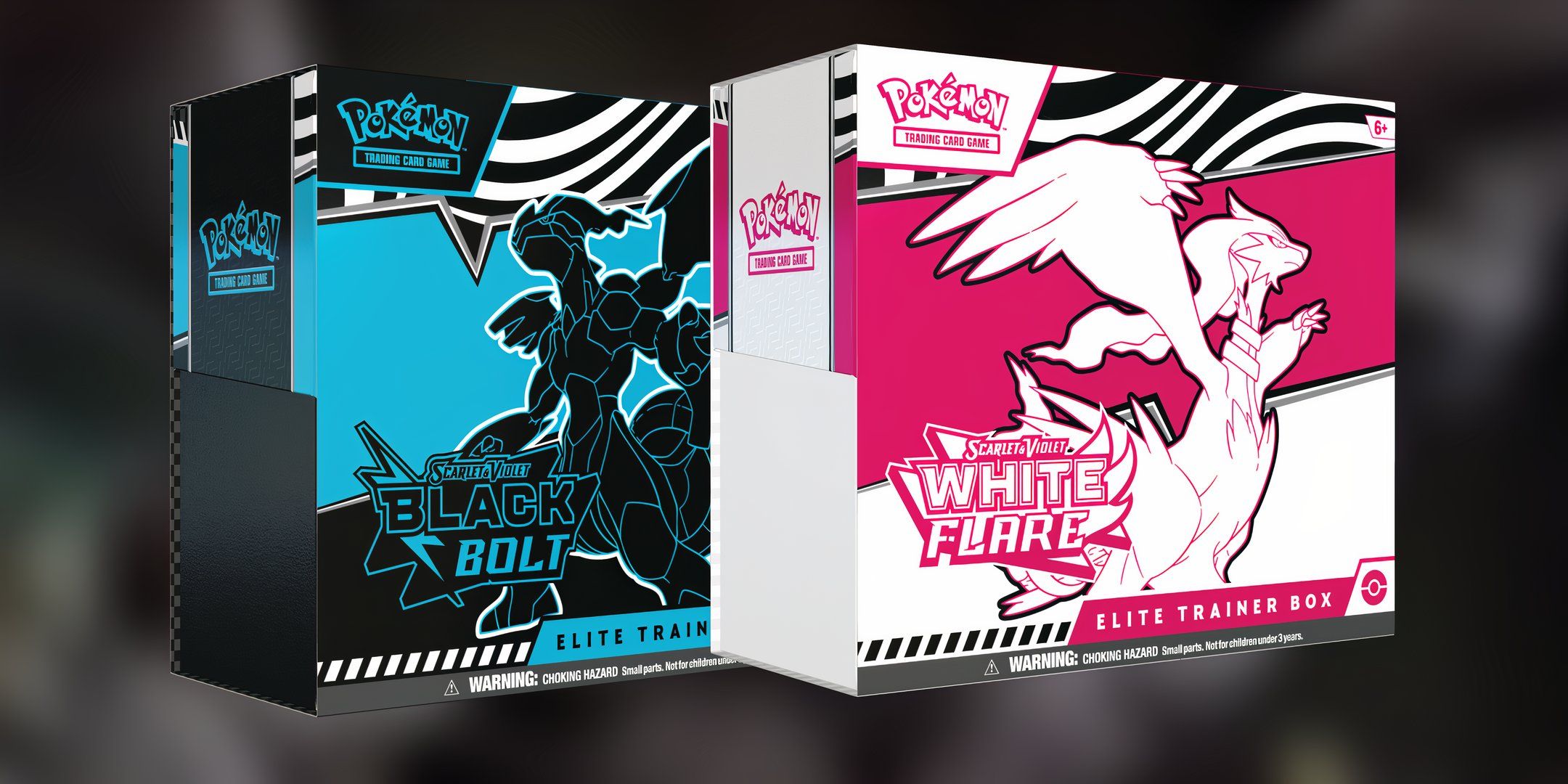 Black Bolt & White Flare Elite Trainer Box Bundle