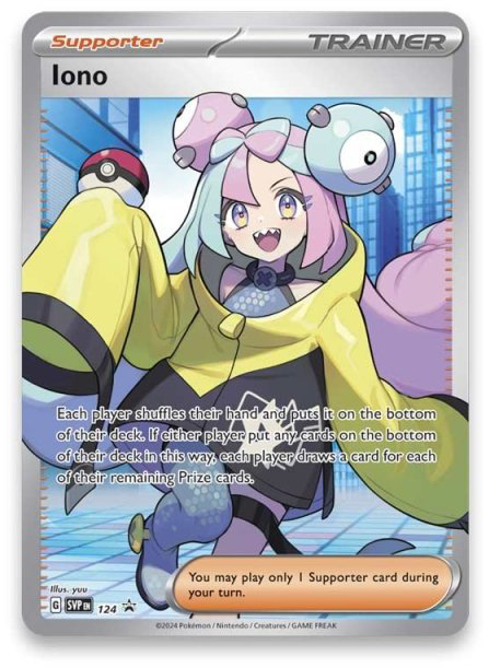 Iono - SVP124 - SVP Black Star Promos