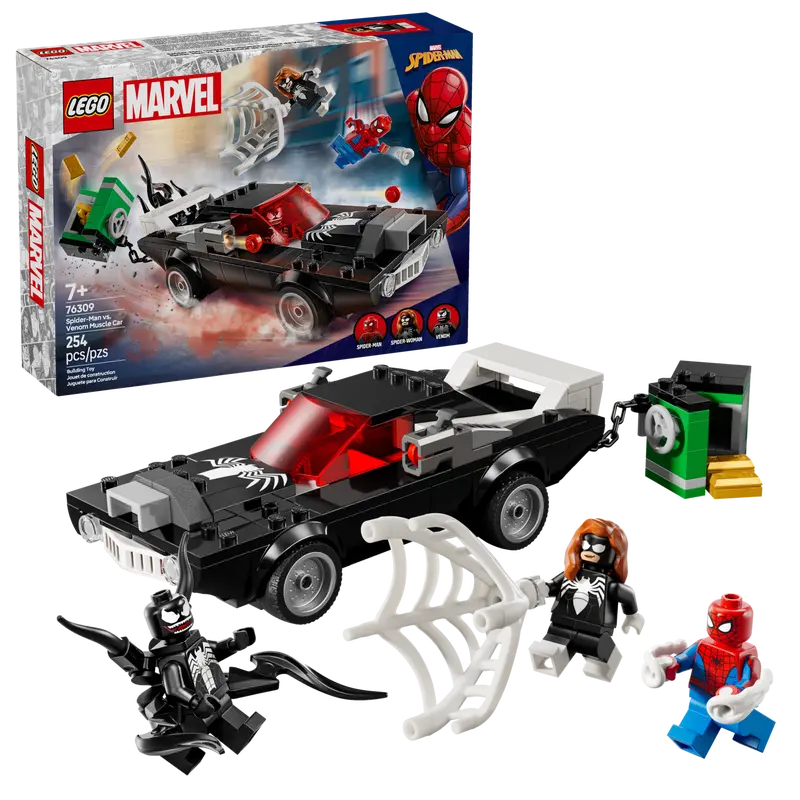 Spider-Man vs. Venom Muscle Car Lego 76309