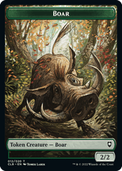 Boar Token - Foil