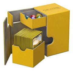 Ultimate Guard FLIP'n'TRAY DECK CASE 100+ - Amber
